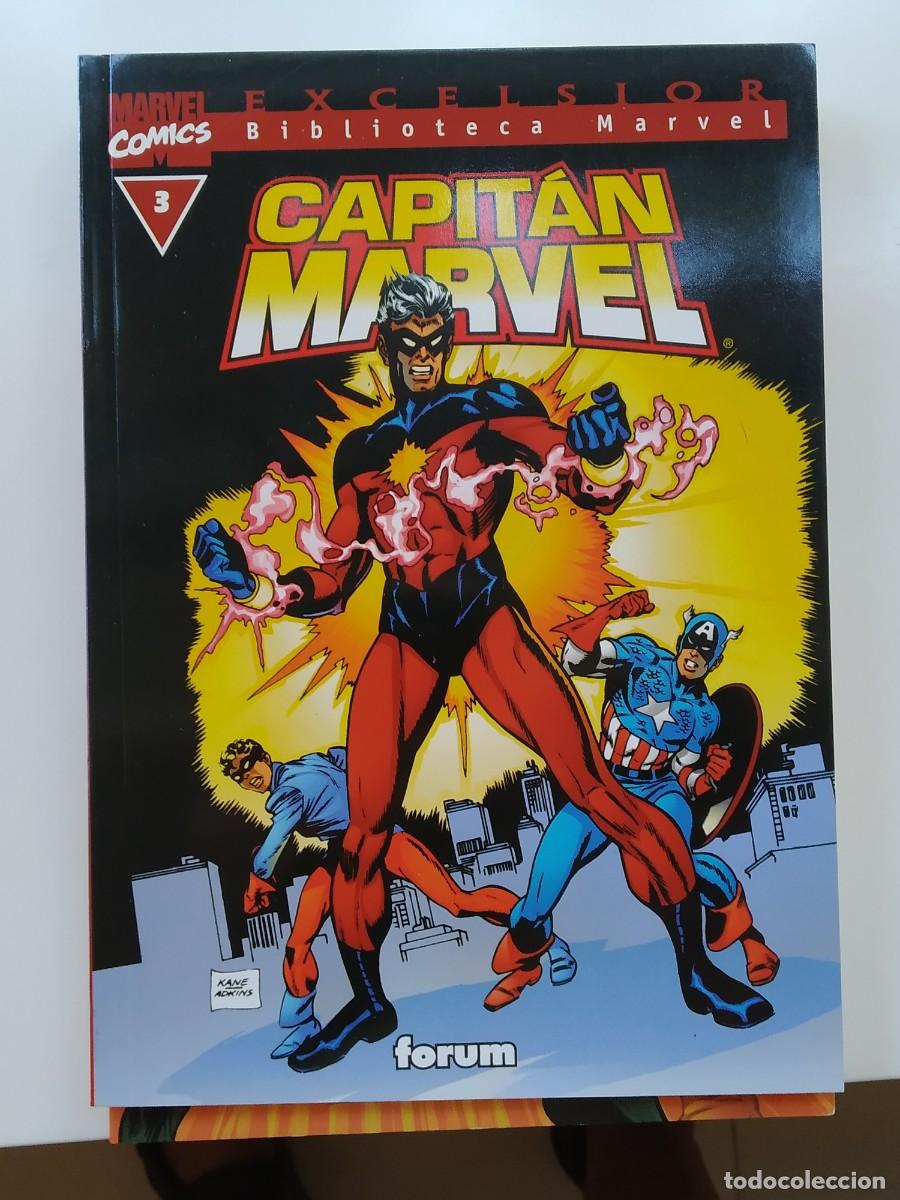 C&oacute;mics: Biblioteca Marvel: Capit&aacute;n Marvel # 3 (Forum) - Varios Autores - Foto 1
