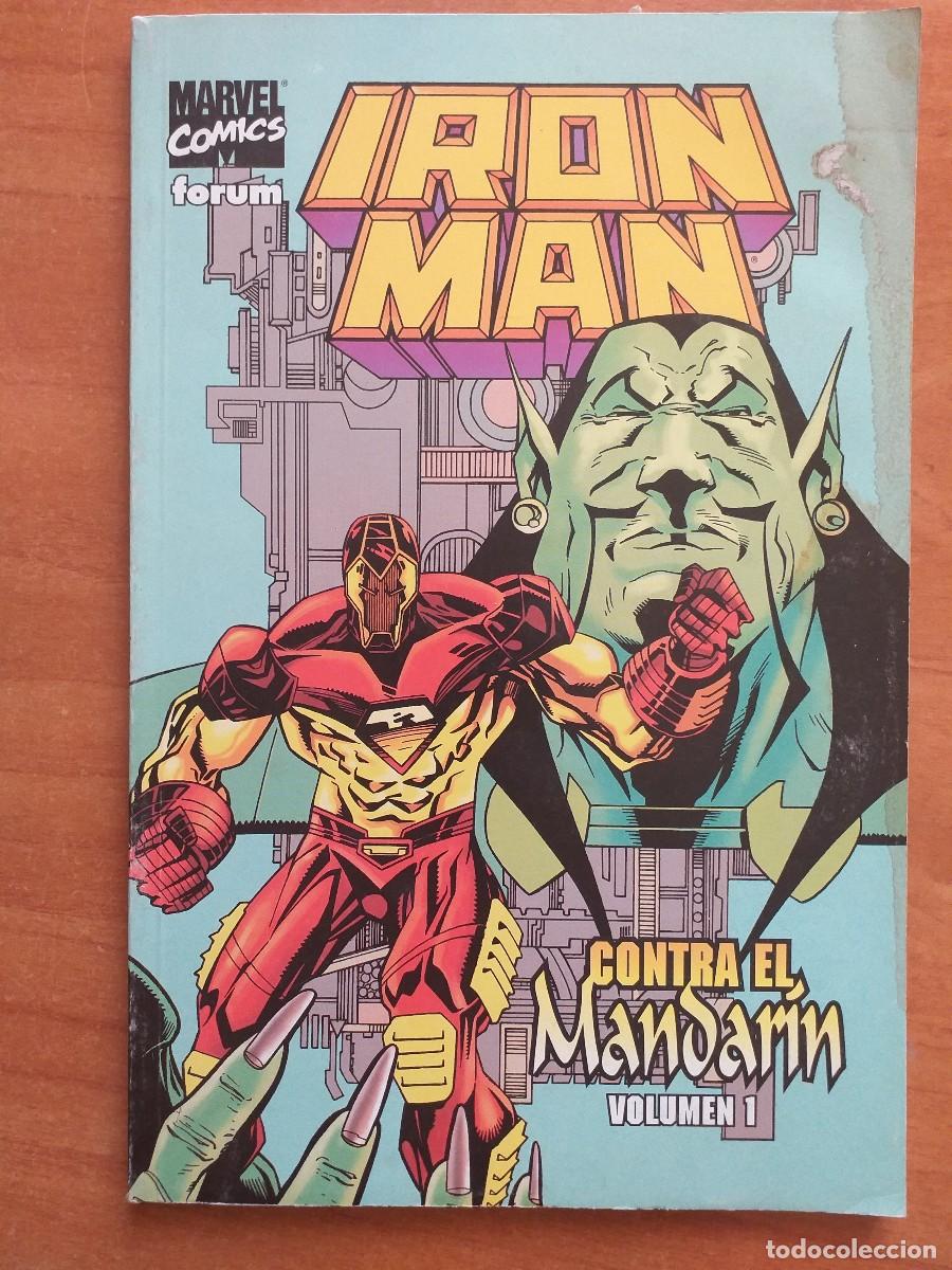 C&oacute;mics: IRON MAN CONTRA EL MANDAR&Iacute;N - VOLUMEN I - FORUM / MARVEL COMICS - Foto 1