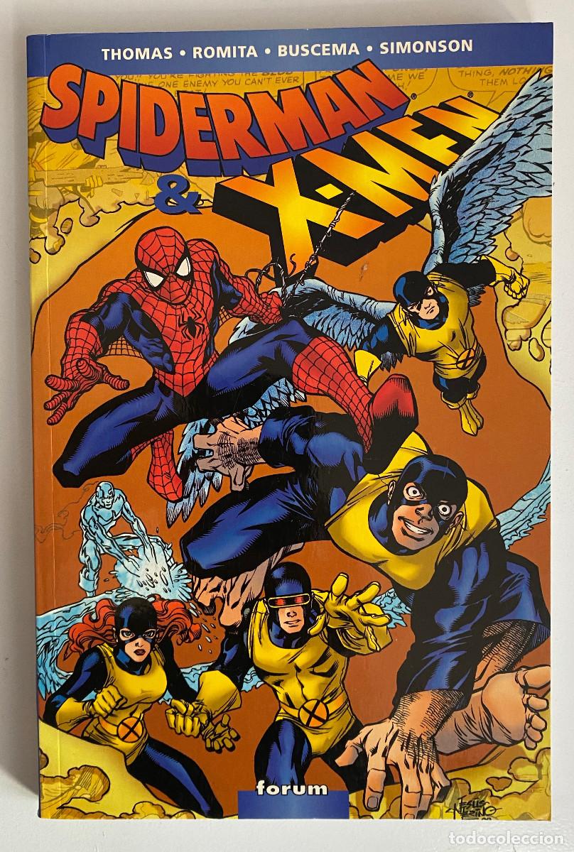 C&oacute;mics: Spiderman & X-Men. Thomas, Romita, Buscema, Simonson - Foto 1