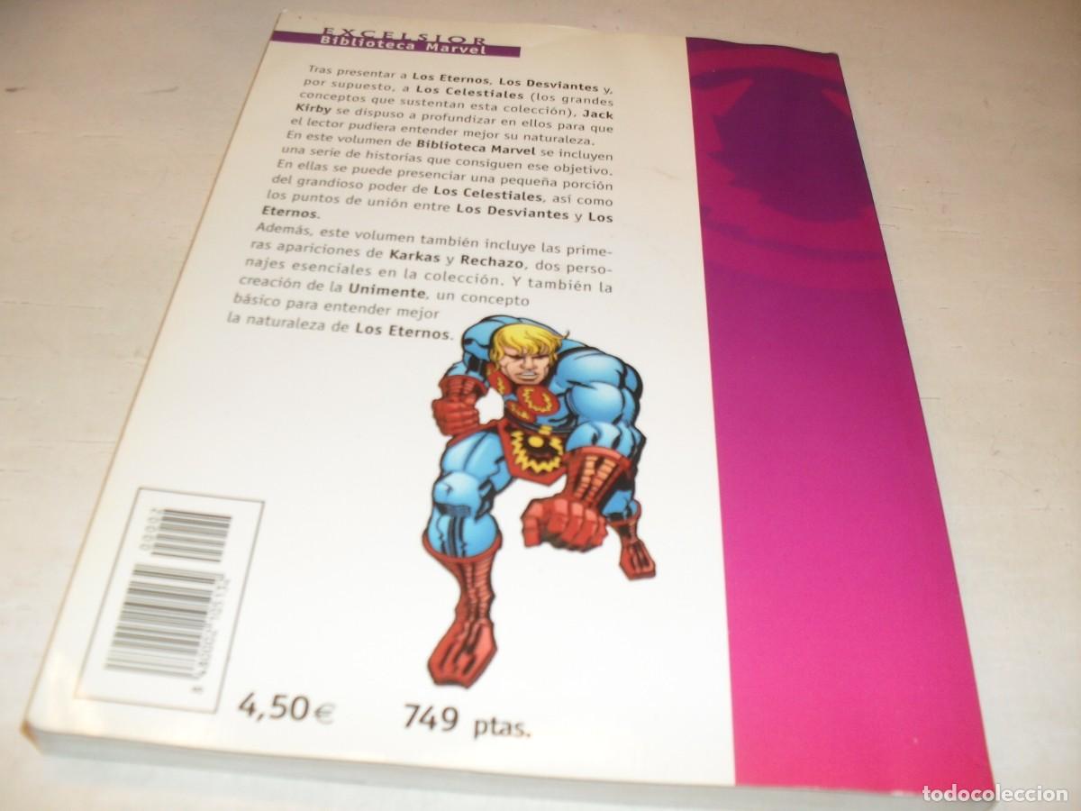 C&oacute;mics: BIBLIOTECA MARVEL LOS ETERNOS 2,OBRA DE JACK KIRBY,(DE 3).EDICIONES FORUM,2002,DE KIOSKO - Foto 2