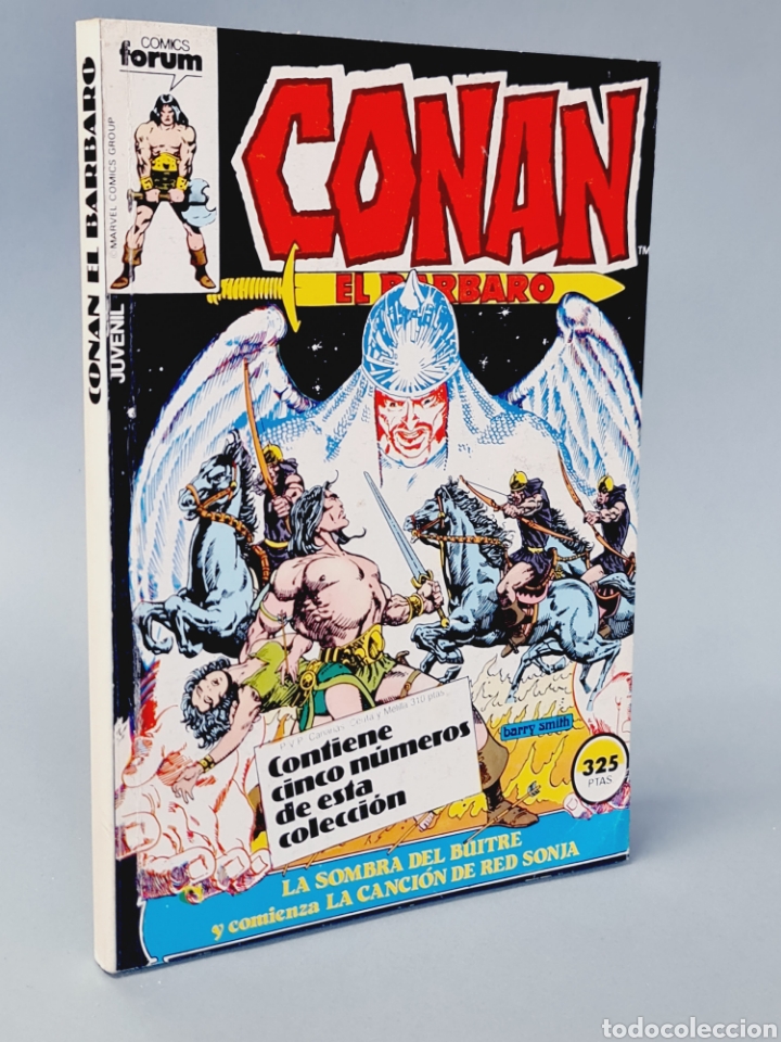 C&oacute;mics: EXCELENTE ESTADO RETAPADO CONAN EL BARBARO 76 AL 80 FORUM - Foto 1