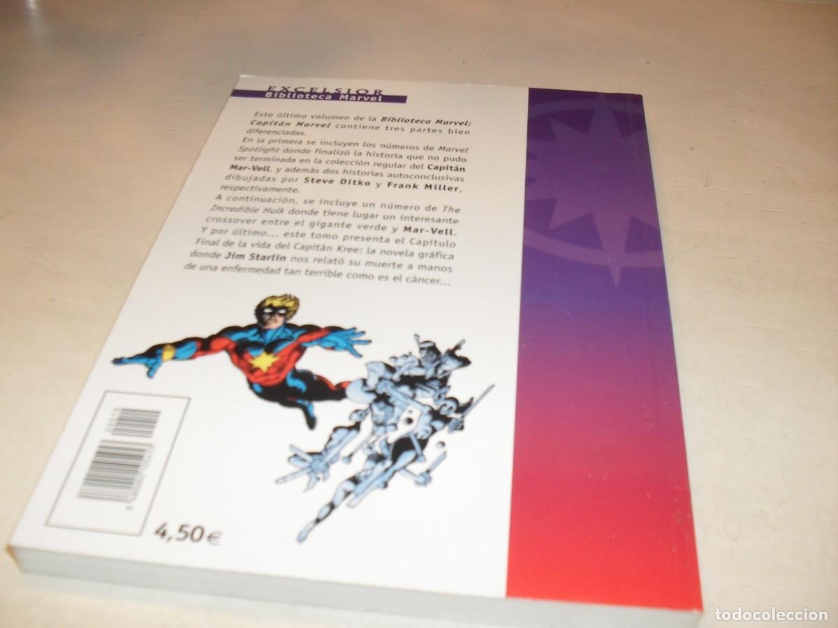 C&oacute;mics: BIBLIOTECA MARVEL CAPITAN MARVEL 10,(DE 10).EDICIONES FORUM,2002,DE KIOSKO - Foto 2