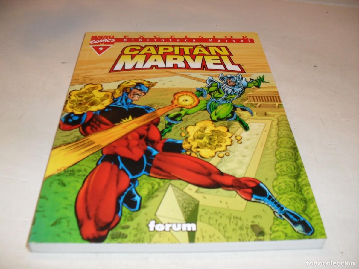 C&oacute;mics: BIBLIOTECA MARVEL CAPITAN MARVEL 9,(DE 10).EDICIONES FORUM,2002,DE KIOSKO - Foto 1