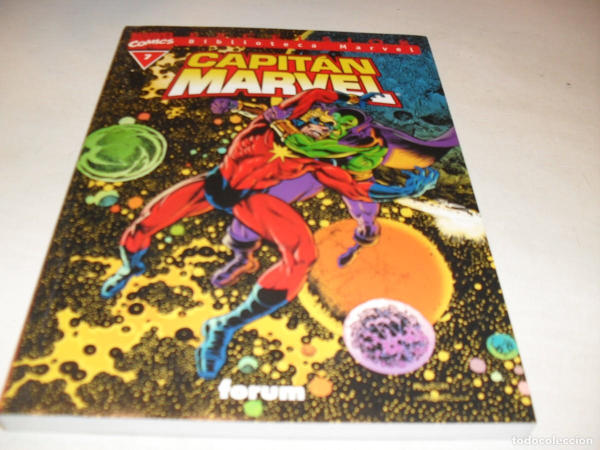 C&oacute;mics: BIBLIOTECA MARVEL CAPITAN MARVEL 7,(DE 10).EDICIONES FORUM,2002,DE KIOSKO - Foto 1