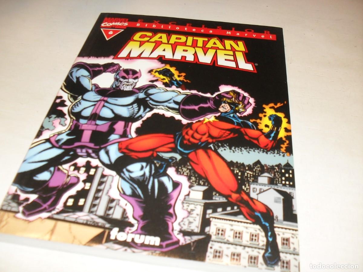 C&oacute;mics: BIBLIOTECA MARVEL CAPITAN MARVEL 6,(DE 10).EDICIONES FORUM,2002,DE KIOSKO - Foto 1