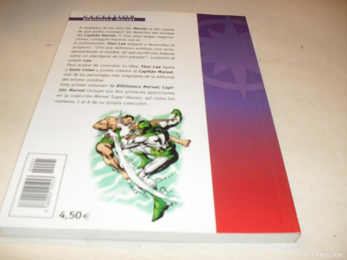 C&oacute;mics: BIBLIOTECA MARVEL CAPITAN MARVEL 1,EL PRIMERO,(DE 10).EDICIONES FORUM,2002,DE KIOSKO - Foto 2