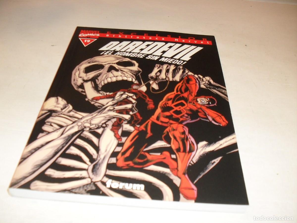 C&oacute;mics: BIBLIOTECA MARVEL DAREDEVIL 19,CON EL DEBUT DE BULLSEYE.FORUM,2001,DE KIOSKO - Foto 1