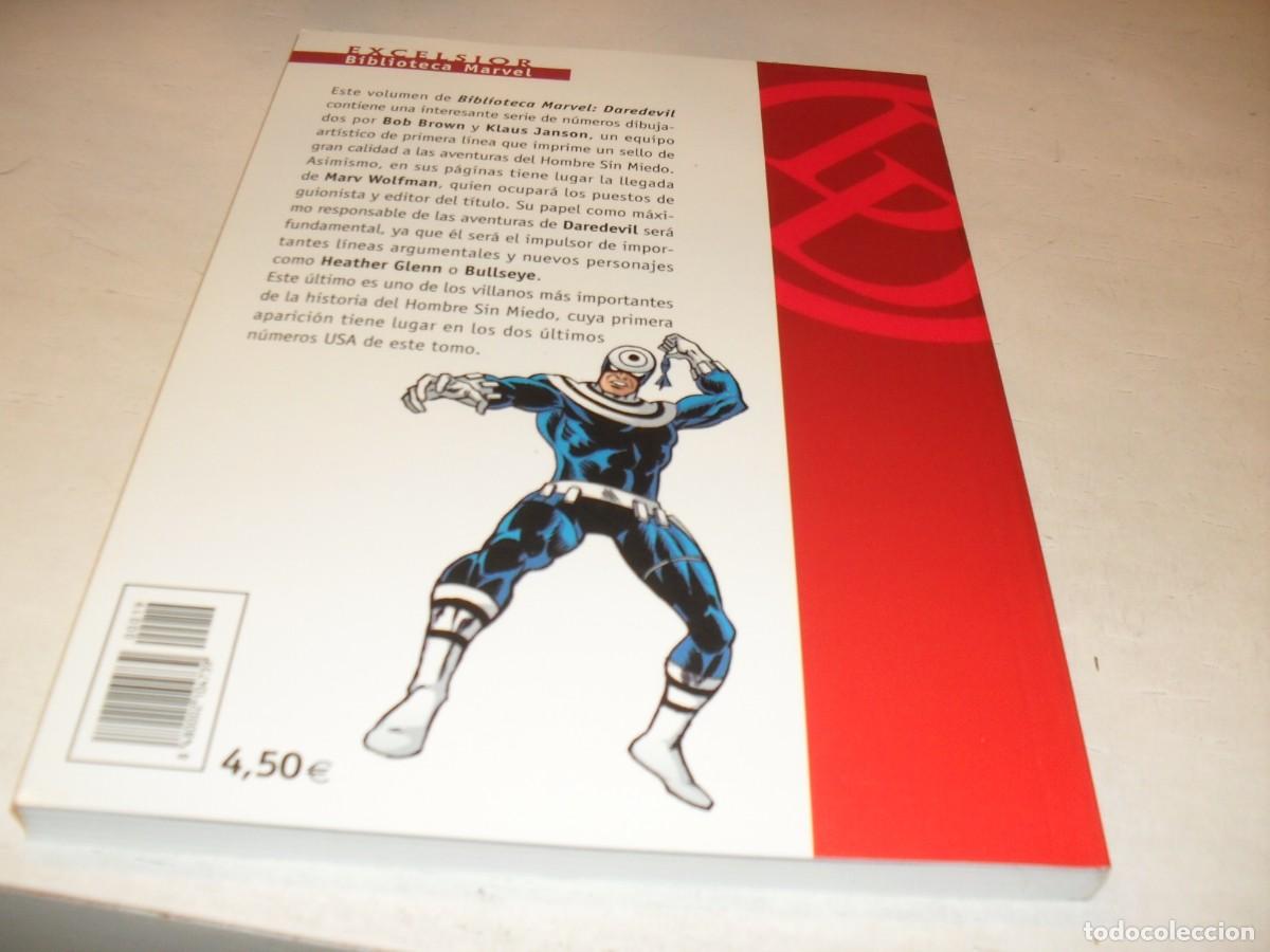 C&oacute;mics: BIBLIOTECA MARVEL DAREDEVIL 19,CON EL DEBUT DE BULLSEYE.FORUM,2001,DE KIOSKO - Foto 2