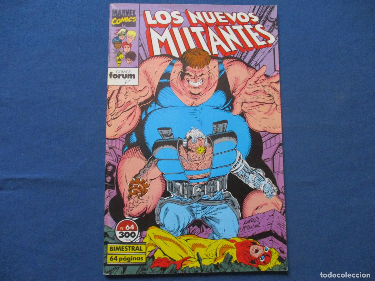 C&oacute;mics: MARVEL / LOS NUEVOS MUTANTES N.&ordm; 64 - FORUM 1992 - Foto 1