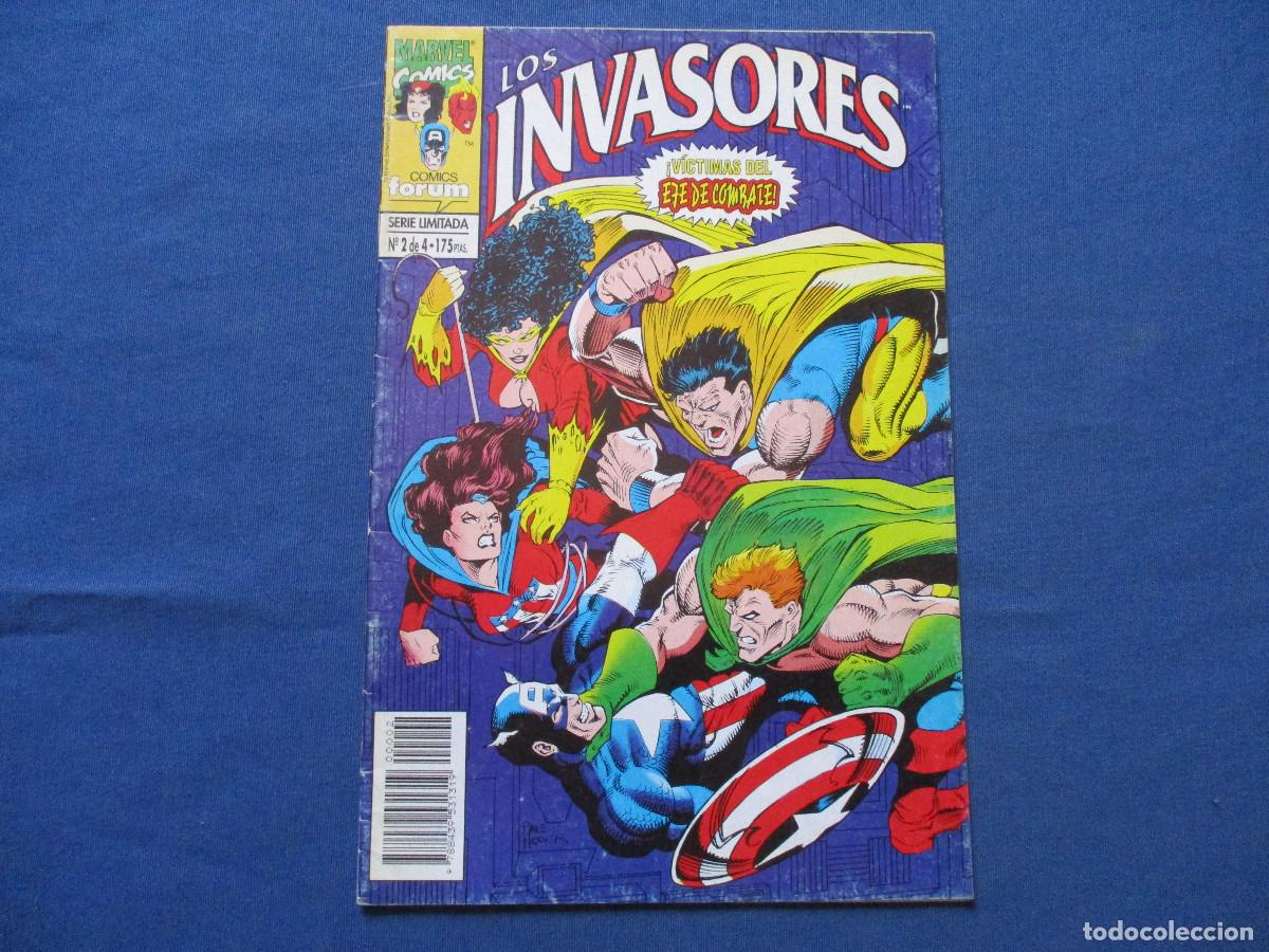 C&oacute;mics: MARVEL / LOS INVASORES N.&ordm; 2 de 4 - SERIE LIMITADA FORUM 1994 - Foto 1