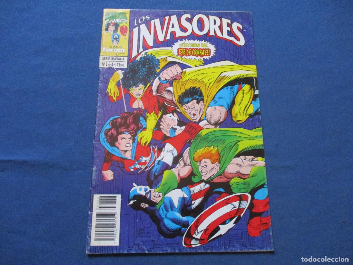 C&oacute;mics: MARVEL / LOS INVASORES N.&ordm; 2 de 4 - SERIE LIMITADA FORUM 1994 - Foto 2