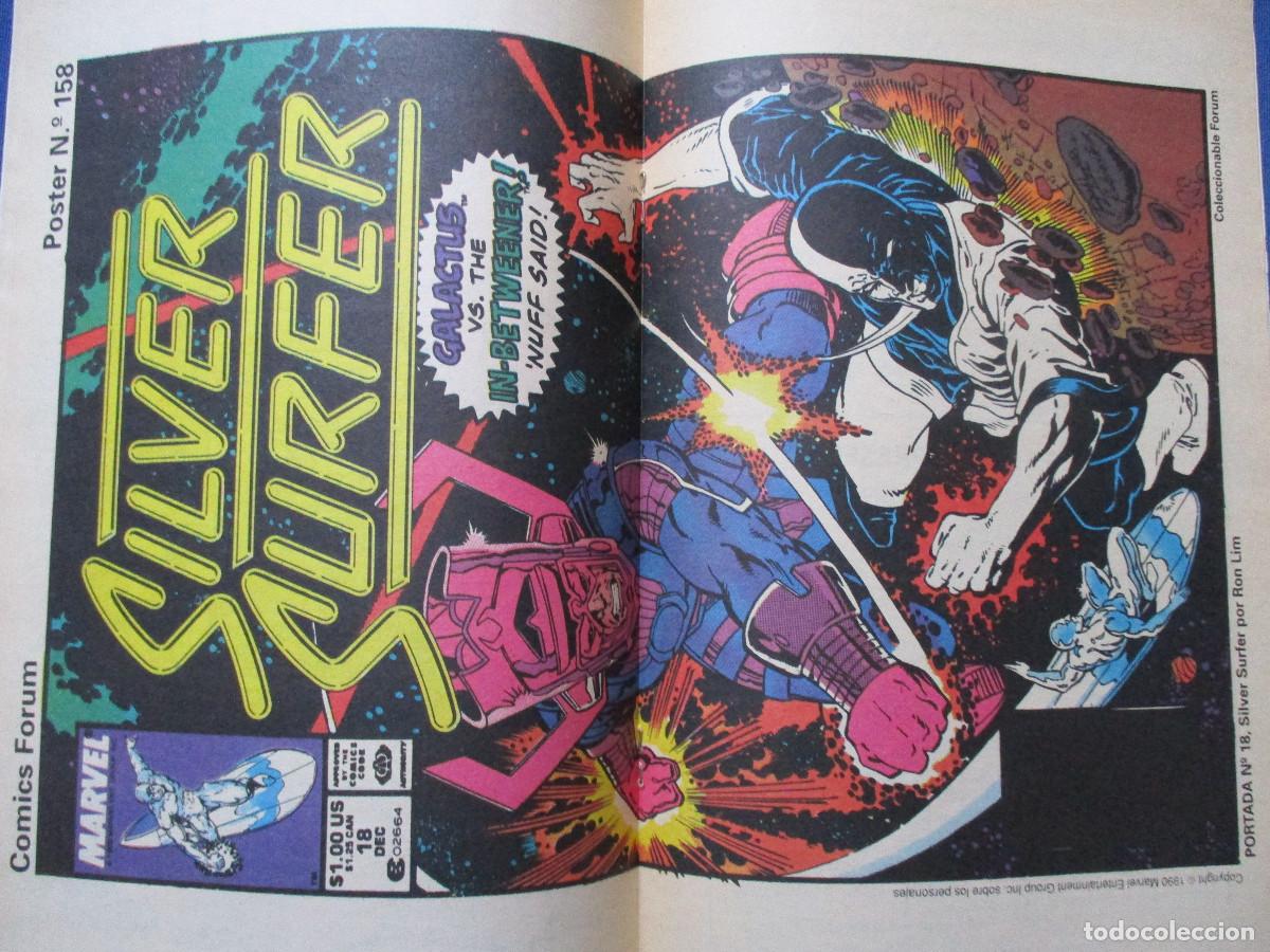 C&oacute;mics: MARVEL / ESTELA PLATEADA + QUASAR N.&ordm; 22 MARVEL TWO-IN-ONE &middot; FORUM 1991 - Foto 4