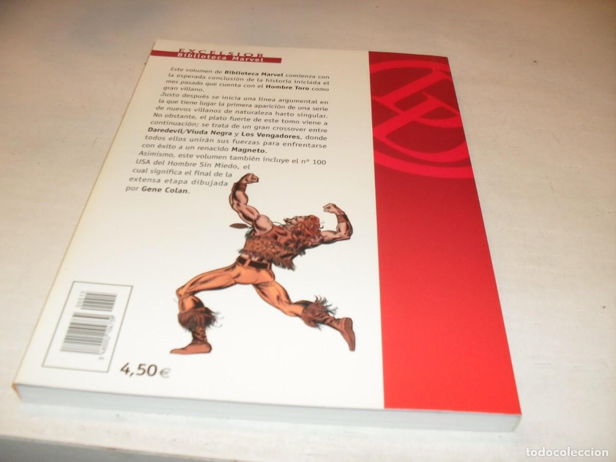C&oacute;mics: BIBLIOTECA MARVEL DAREDEVIL 15,CON LA VIUDA NEGRA,(DE 22).FORUM,2001,DE KIOSKO - Foto 2