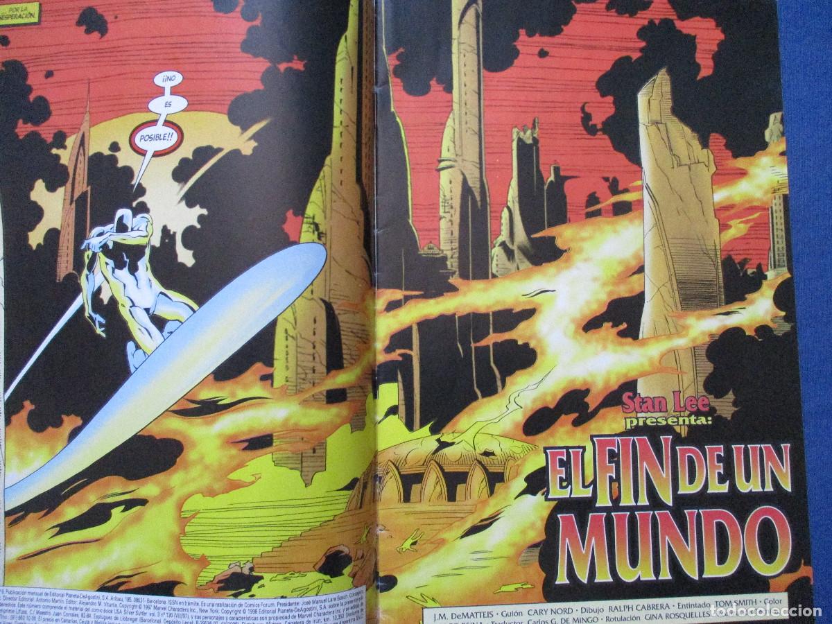 C&oacute;mics: MARVEL / ESTELA PLATEADA N.&ordm; 9 VOLUMEN 3 FORUM 1998 - Foto 4
