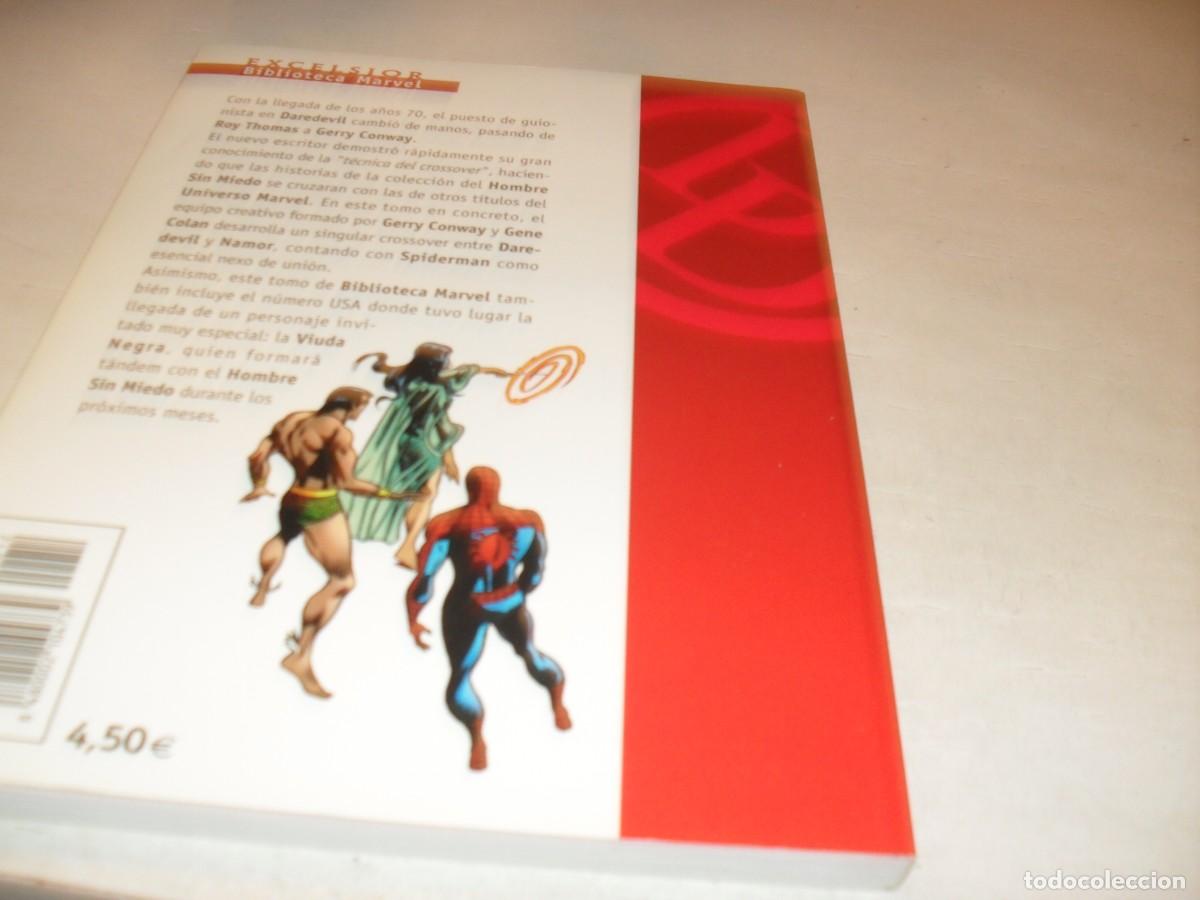 C&oacute;mics: BIBLIOTECA MARVEL DAREDEVIL 12,CON SPIDERMAN DE INVITADO,(DE 22).FORUM,2001,DE KIOSKO - Foto 2