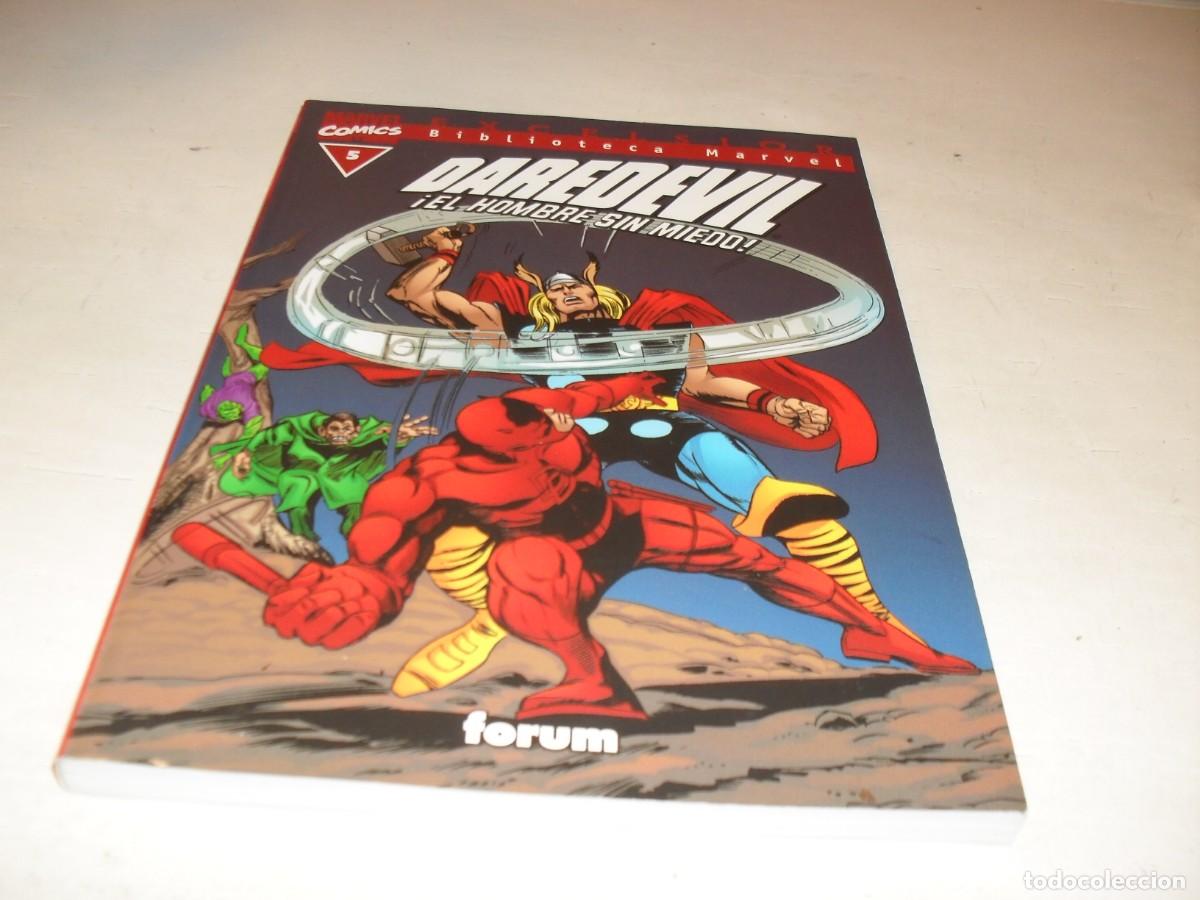 C&oacute;mics: BIBLIOTECA MARVEL DAREDEVIL 5,CON EL 1&ordm; ANNUAL DE DAREDEVIL,(DE 22).FORUM,2001,DE KIOSKO - Foto 1