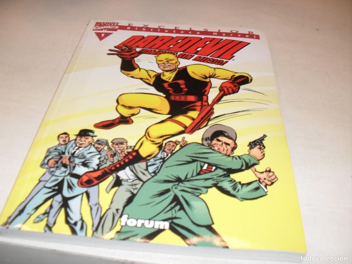 C&oacute;mics: BIBLIOTECA MARVEL DAREDEVIL 1,EL 1&ordm;,EL ORIGEN DE DAREDEVIL,(DE 22).FORUM,2001,DE KIOSKO - Foto 1