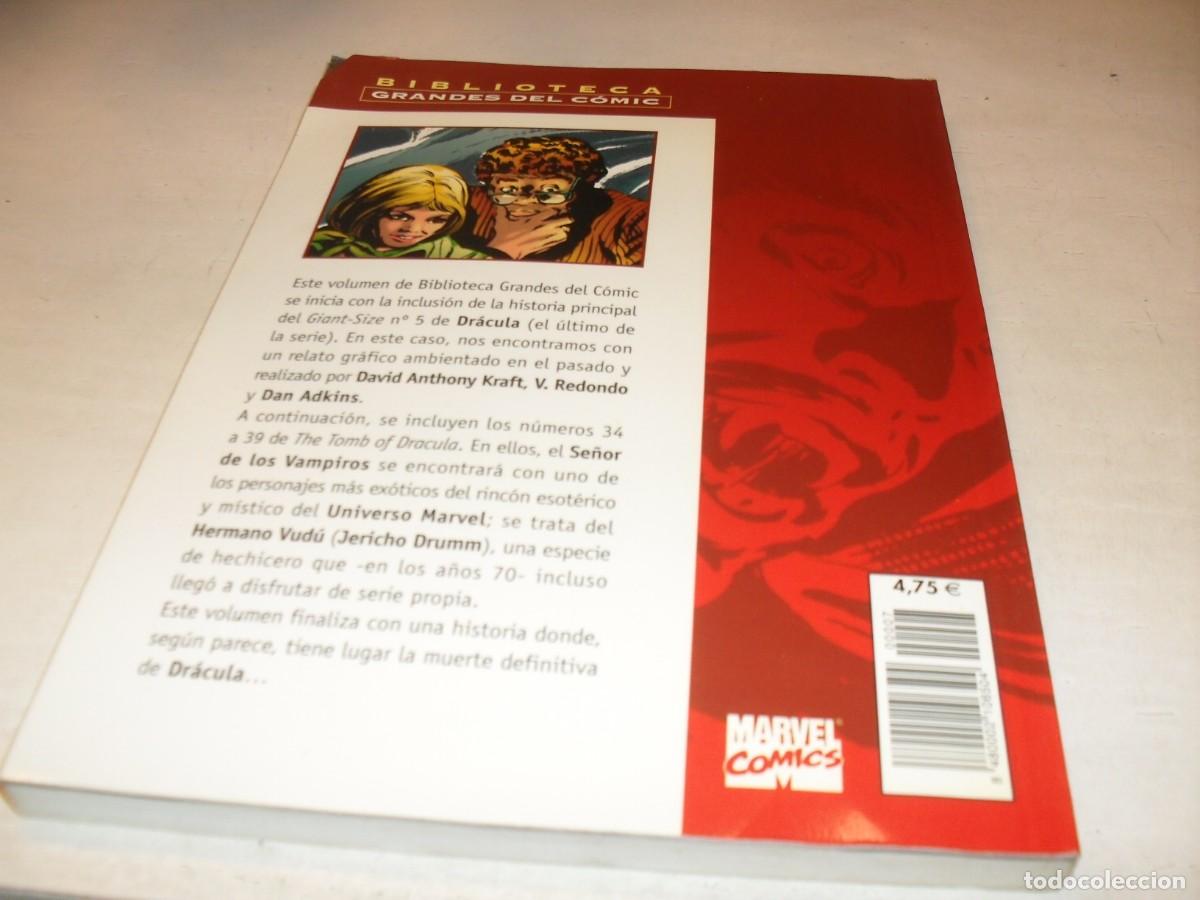 C&oacute;mics: BIBLIOTECA GRANDES DEL COMIC DRACULA 7,(DE 18).FORUM,2002,DE KIOSKO - Foto 2