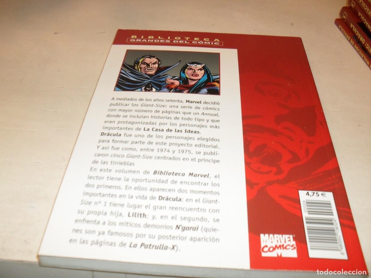 C&oacute;mics: BIBLIOTECA GRANDES DEL COMIC DRACULA 4,CON EL DEBUT DE LILITH,(DE 18).FORUM,2002,DE KIOSKO - Foto 2