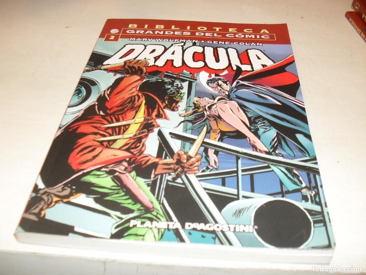 C&oacute;mics: BIBLIOTECA GRANDES DEL COMIC DRACULA 2,CON EL DEBUT DE BLADE,(DE 18).FORUM,2002,DE KIOSKO - Foto 1