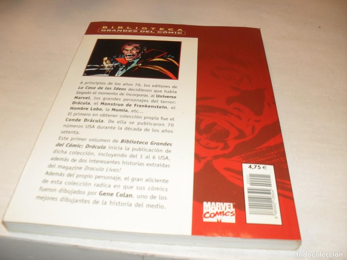 C&oacute;mics: BIBLIOTECA GRANDES DEL COMIC DRACULA 1,EL COMIENZO,(DE 18).FORUM,2002,DE KIOSKO - Foto 2
