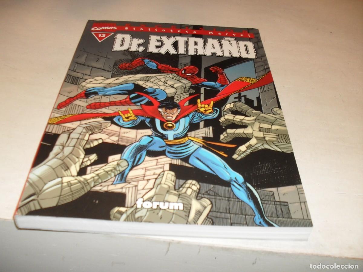 C&oacute;mics: BIBLIOTECA MARVEL DR.EXTRA&Ntilde;O 12 CON SPIDERMAN DE INVITADO,(DE 22).FORUM/PANINI,2003,DE KIOSKO - Foto 1