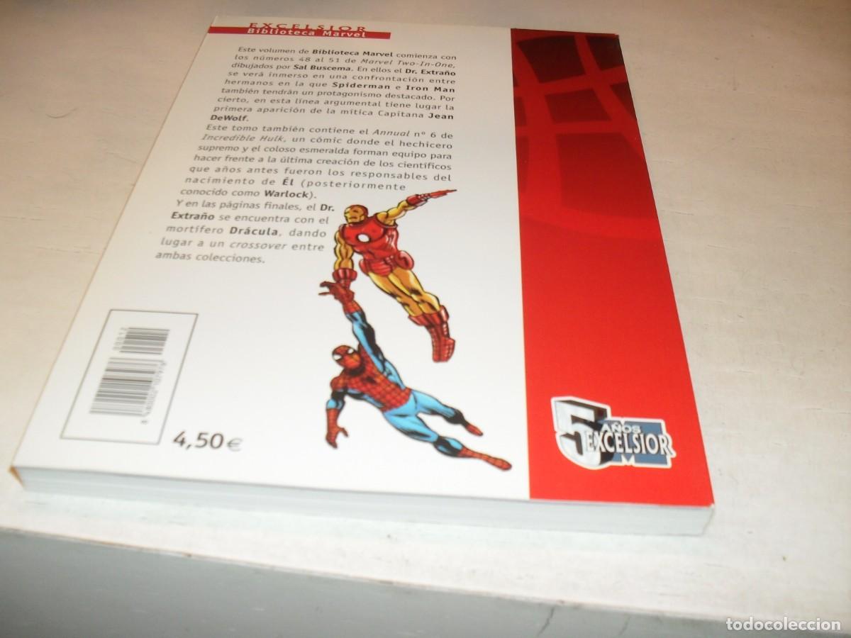 C&oacute;mics: BIBLIOTECA MARVEL DR.EXTRA&Ntilde;O 12 CON SPIDERMAN DE INVITADO,(DE 22).FORUM/PANINI,2003,DE KIOSKO - Foto 2