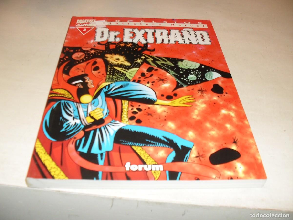 C&oacute;mics: BIBLIOTECA MARVEL DR.EXTRA&Ntilde;O 3,CON SPIDERMAN DE INVITADO,(DE 22).FORUM/PANINI,2003,DE KIOSKO - Foto 1