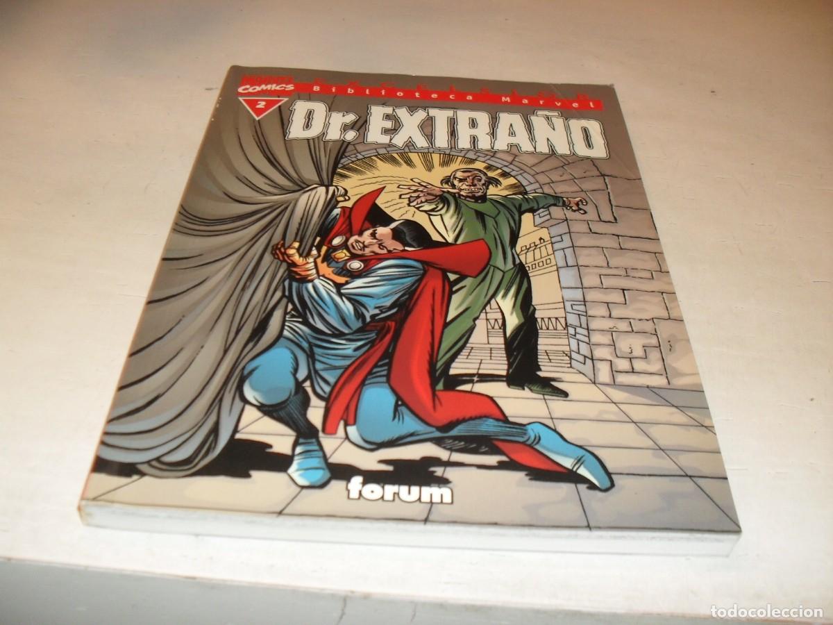 C&oacute;mics: BIBLIOTECA MARVEL DR.EXTRA&Ntilde;O 2,CON SPIDERMAN DE INVITADO,(DE 22).FORUM/PANINI,2003,DE KIOSKO - Foto 1