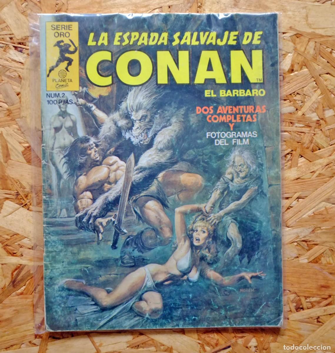 C&oacute;mics: LA ESPADA SALVAJE DE CONAN 2. PRIMERA EDICI&Oacute;N. COMICS FORUM. PLANETA - Foto 1