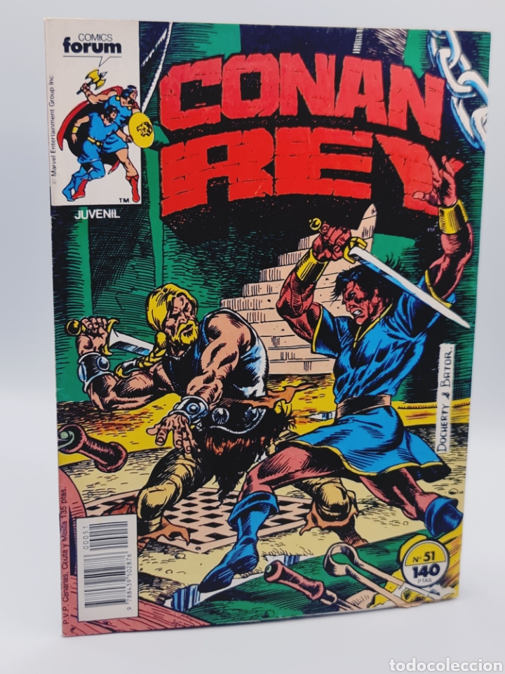 C&oacute;mics: COMIC EXCELENTE CONAN REY 51 FORUM MARVEL GRAPA - Foto 1