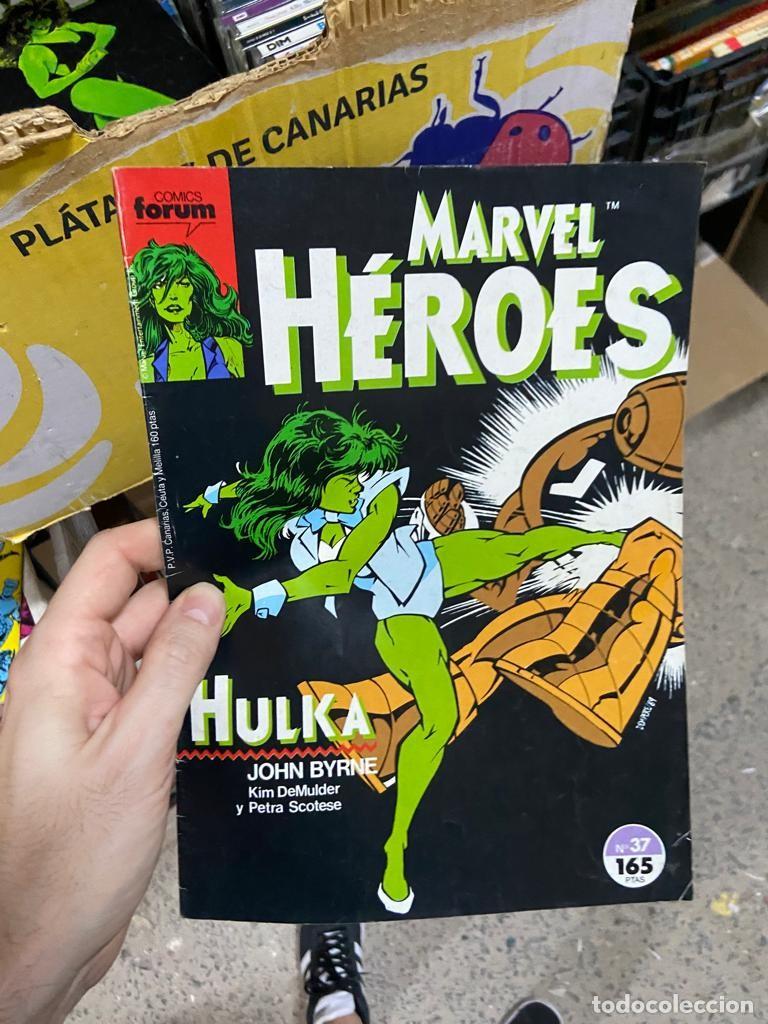 C&oacute;mics: MARVEL HEROES, 37, HULKA - Foto 1