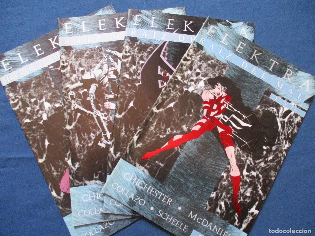 C&oacute;mics: MARVEL / ELEKTRA &middot; RA&Iacute;Z DEL MAL &middot; OBRA COMPLETA 4 N&Uacute;MEROS &middot; FORUM 1996 - Foto 1