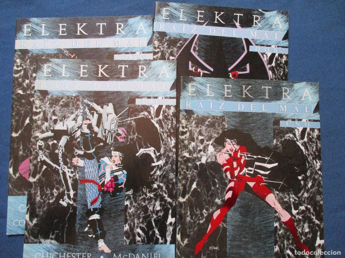 C&oacute;mics: MARVEL / ELEKTRA &middot; RA&Iacute;Z DEL MAL &middot; OBRA COMPLETA 4 N&Uacute;MEROS &middot; FORUM 1996 - Foto 2