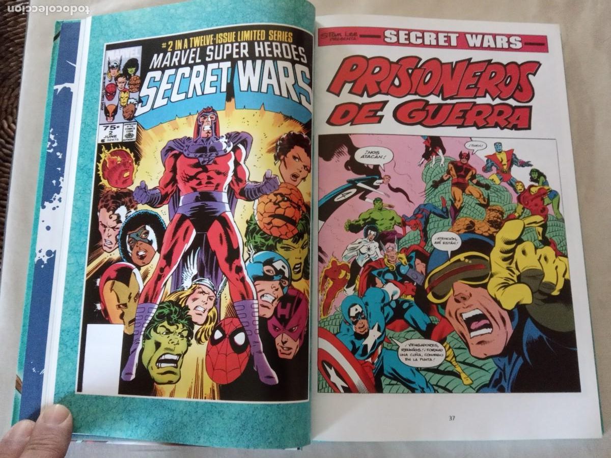 C&oacute;mics: MARVEL SECRET WARS _TOMO OBRA COMPLETA. - Foto 4