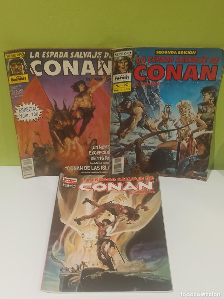C&oacute;mics: Lote Conan el b&aacute;rbaro comics F&oacute;rum - Foto 1