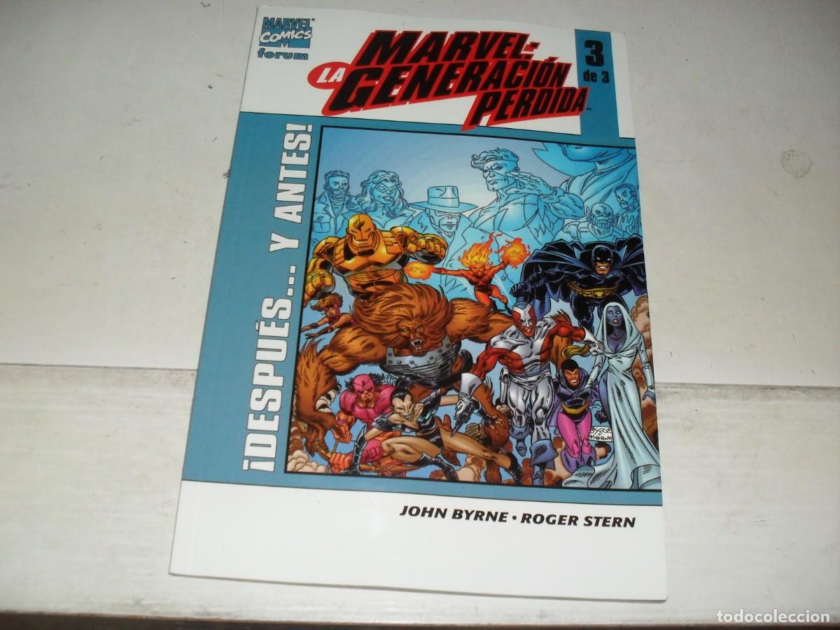 C&oacute;mics: MARVEL:LA GENERACION PERDIDA 3:DESPUES..Y ANTES&iexcl;,(DE 3).FORUM,2003.DE KIOSKO - Foto 1