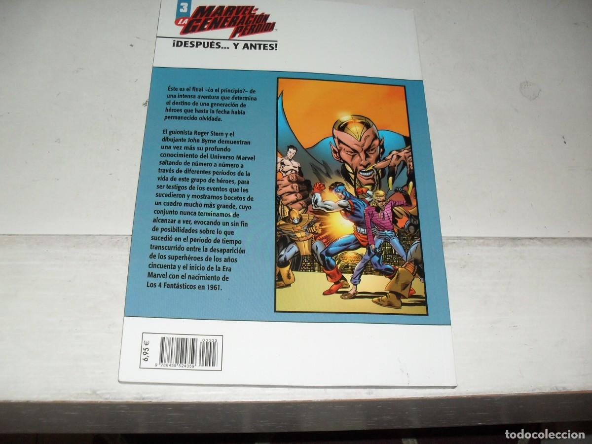 C&oacute;mics: MARVEL:LA GENERACION PERDIDA 3:DESPUES..Y ANTES&iexcl;,(DE 3).FORUM,2003.DE KIOSKO - Foto 2