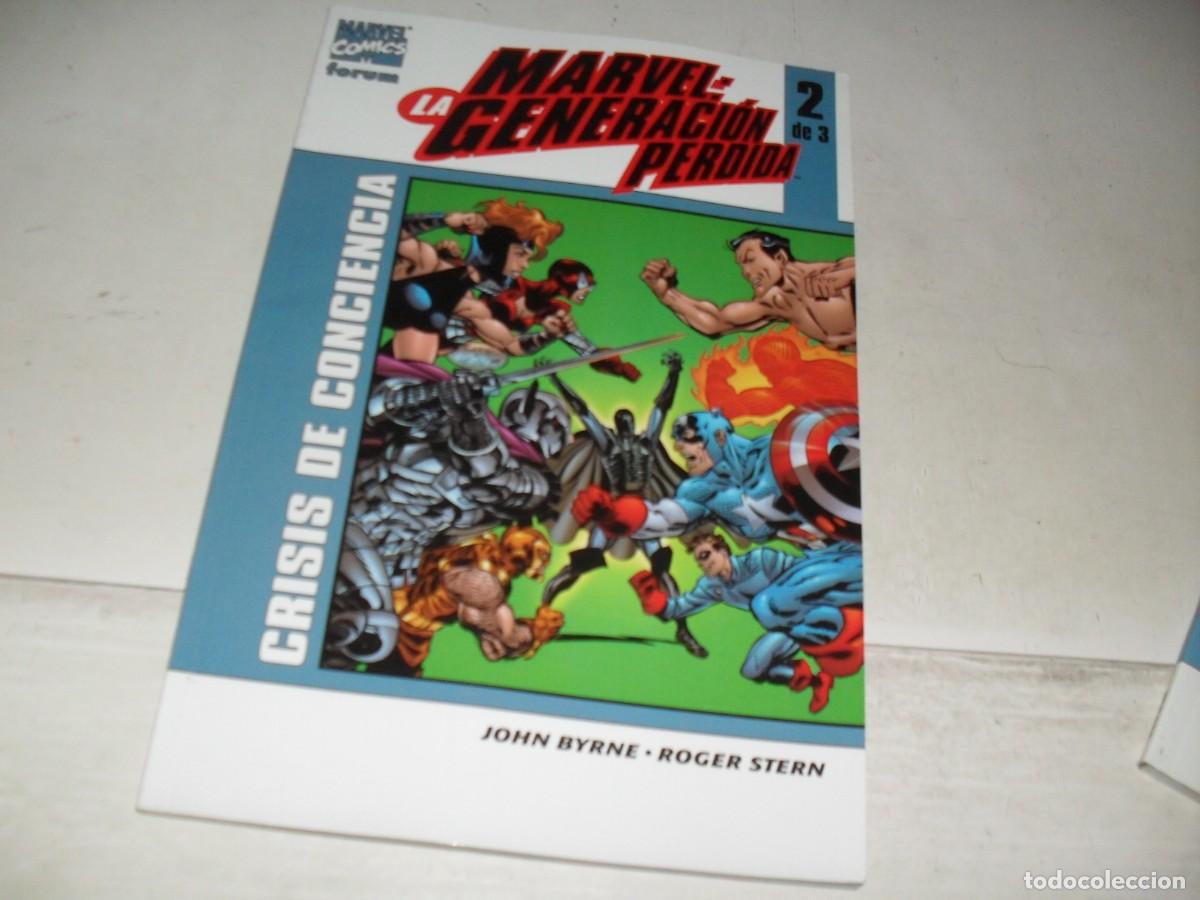 C&oacute;mics: MARVEL:LA GENERACION PERDIDA 2:CRISIS DE CONCIENCIA,(DE 3).FORUM,2003.DE KIOSKO - Foto 1