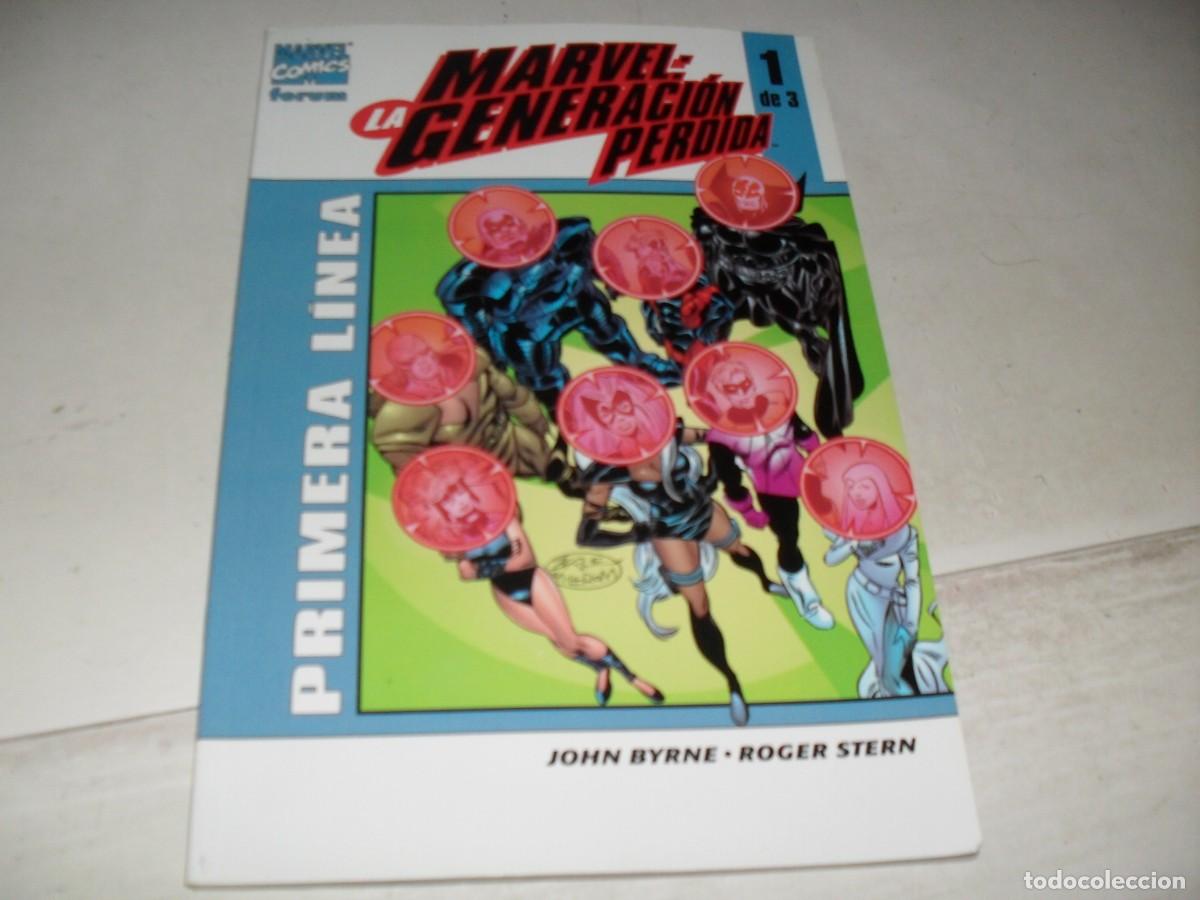 C&oacute;mics: MARVEL:LA GENERACION PERDIDA 1:PRIMERA LINEA,(DE 3).FORUM,2003.DE KIOSKO - Foto 1