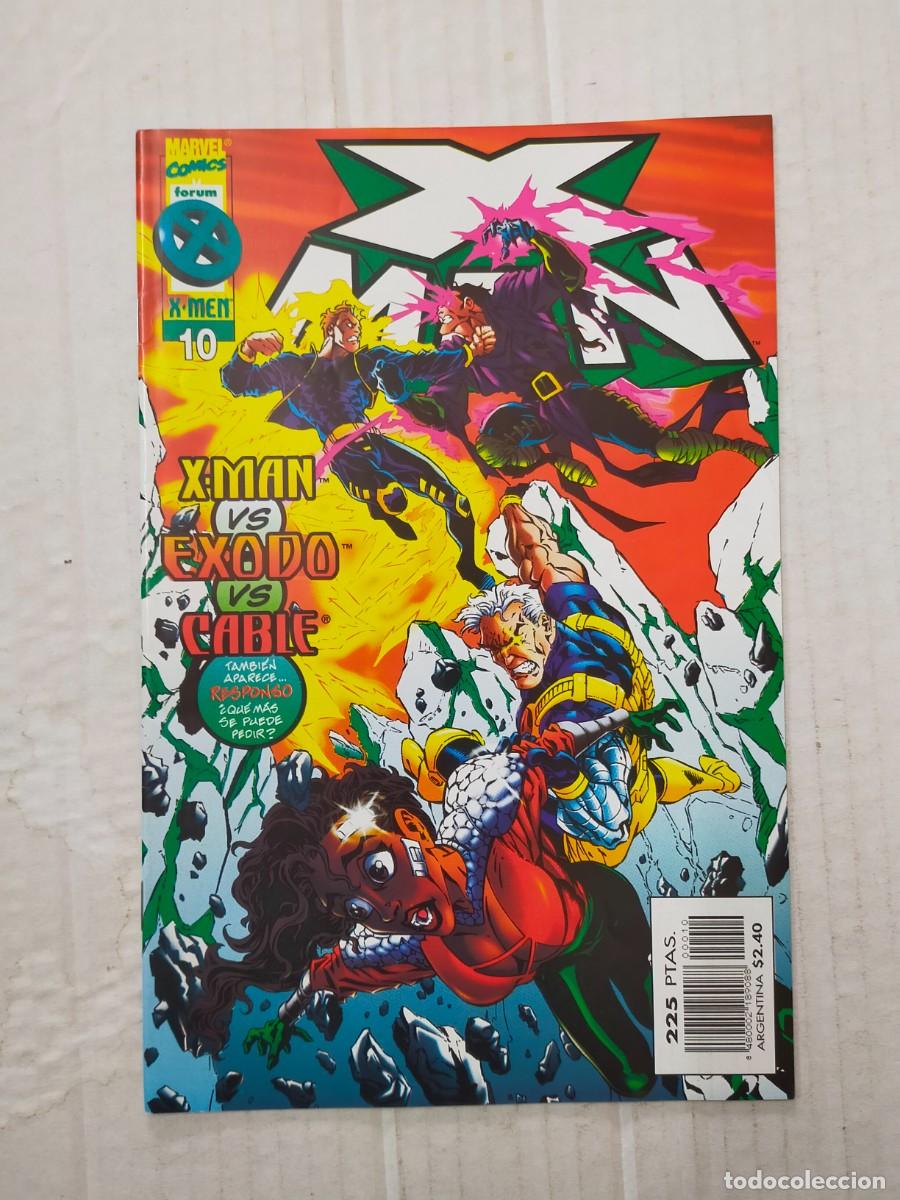 C&oacute;mics: X MAN n&ordm; 10. &Eacute;XODO, CABLE... Ostrander, Kavanagh, Skroce - Foto 1