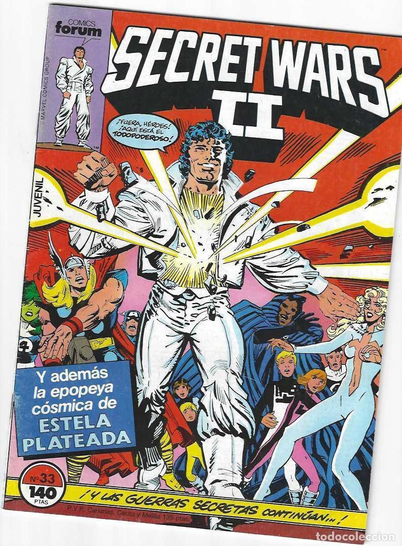C&oacute;mics: SECRET WARS II N&ordm; 33 - GRAPA FORUM - ESTADO NORMAL - Foto 1