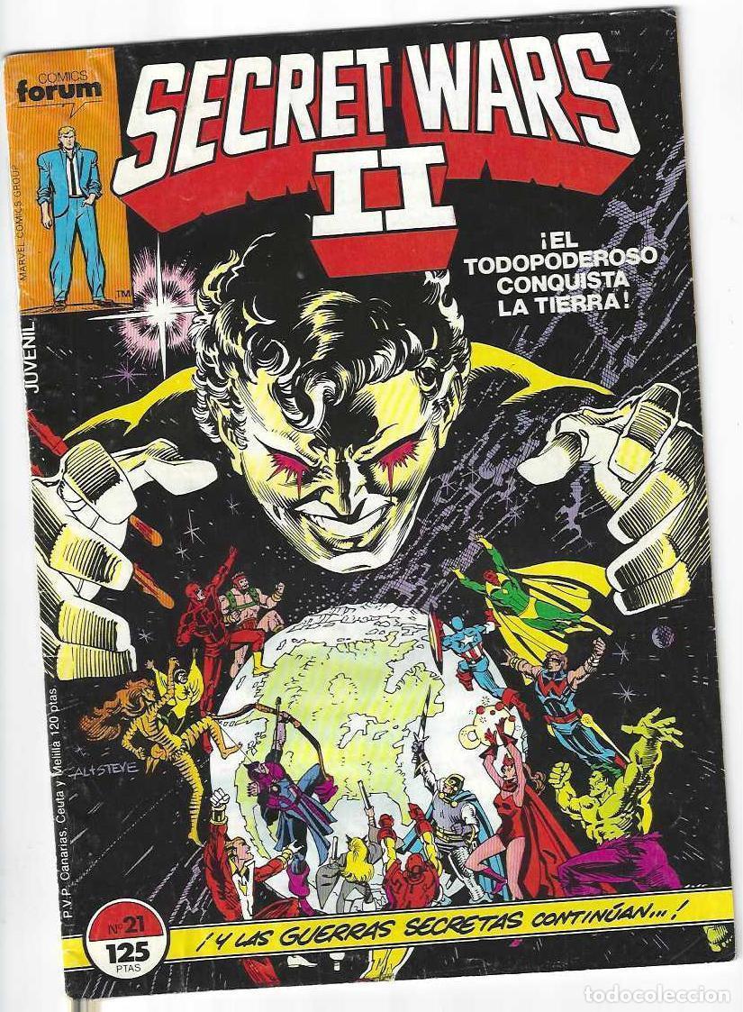 Comics: SECRET WARS II N&ordm; 21 - GRAPA FORUM - ESTADO NORMAL