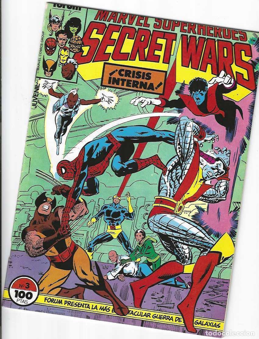 C&oacute;mics: SECRET WARS N&ordm; 3 - GRAPA FORUM - ESTADO NORMAL - Foto 1