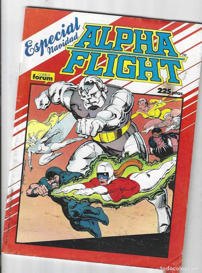 C&oacute;mics: ALPHA FLIGHT - ESPECIAL NAVIDAD 1987 - GRAPA FORUM - Foto 1