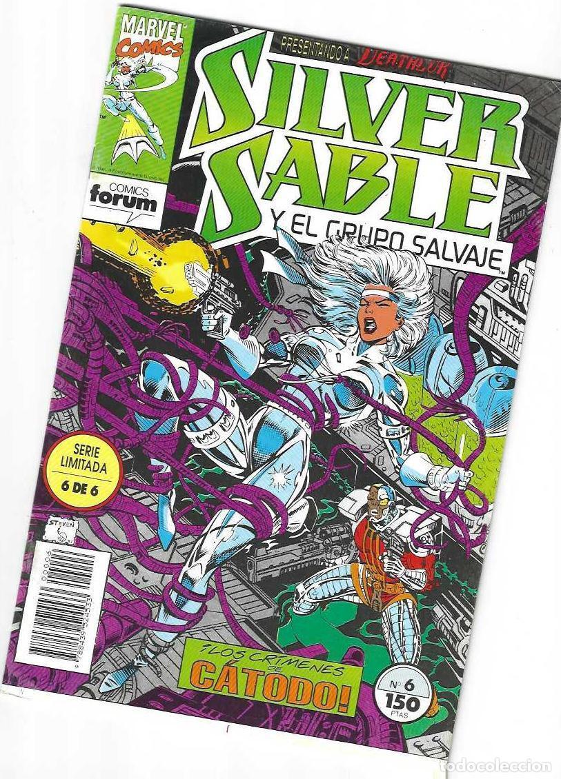 C&oacute;mics: SILVER SABLE N&ordm; 6 - GRAPA FORUM - BUEN ESTADO - Foto 1