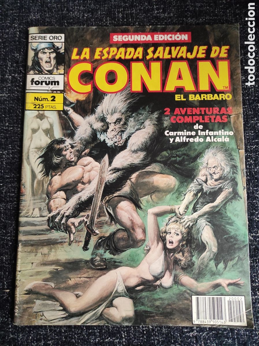 C&oacute;mics: LA ESPADA SALVAJE DE CONAN N&ordm; 34 - 2&ordf; - SEGUNDA EDICION - Foto 1