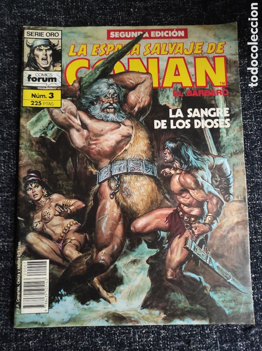C&oacute;mics: LA ESPADA SALVAJE DE CONAN N&ordm; 3 - 2&ordf; - SEGUNDA EDICION - Foto 1