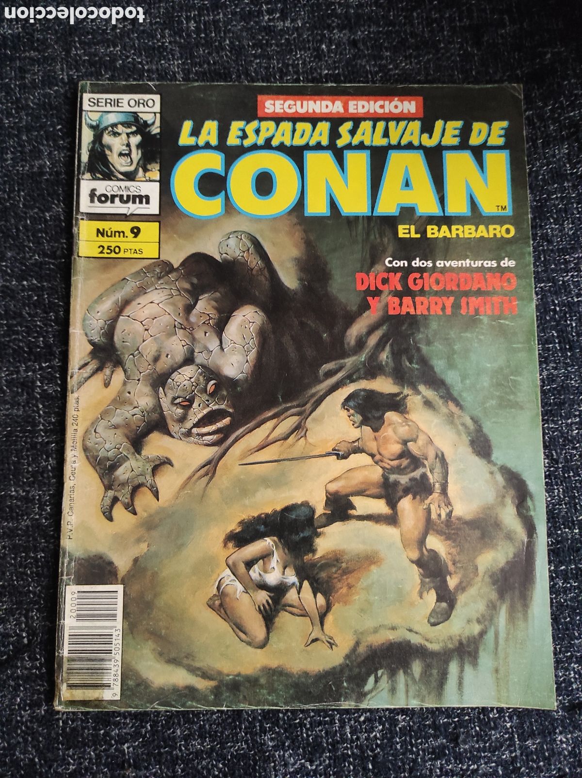 C&oacute;mics: LA ESPADA SALVAJE DE CONAN N&ordm; 9 - 2&ordf; - SEGUNDA EDICION - Foto 1