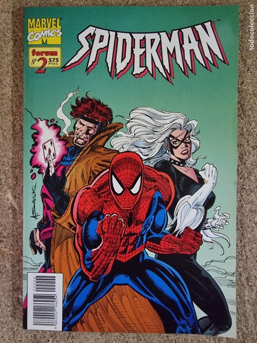 C&oacute;mics: Spiderman Vol.2 lomo blanco num.2 Marvel.Forum - Foto 1